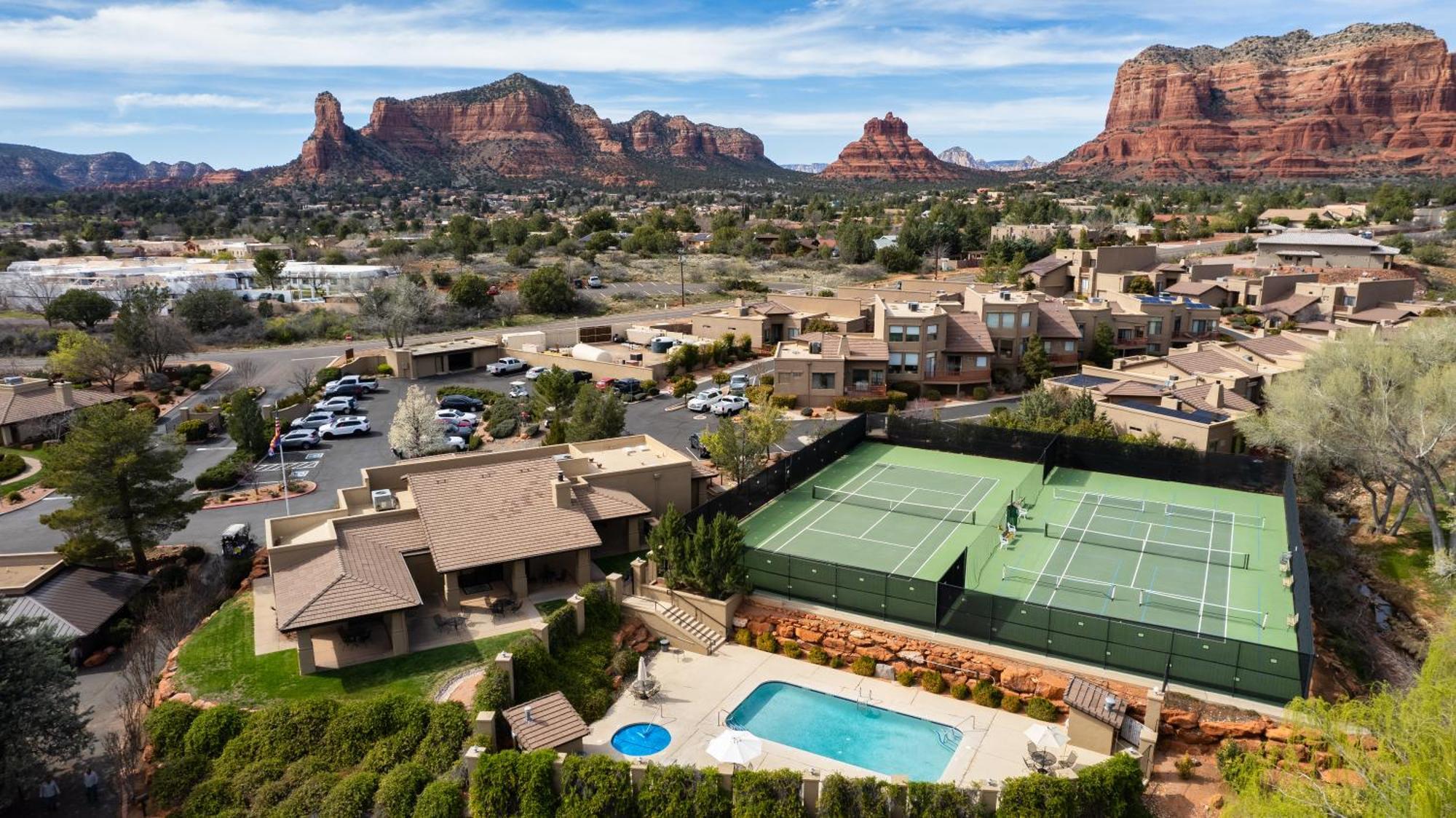 Stylish Townhome On Golf Course Red Rock View Sedona Exterior foto